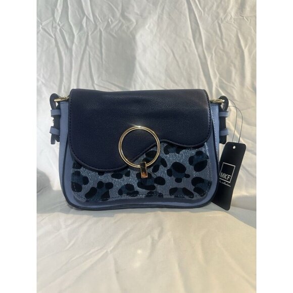 MKF Collection Mini Crossbody Shoulder Bag for Women - Blue - Picture 1 of 3